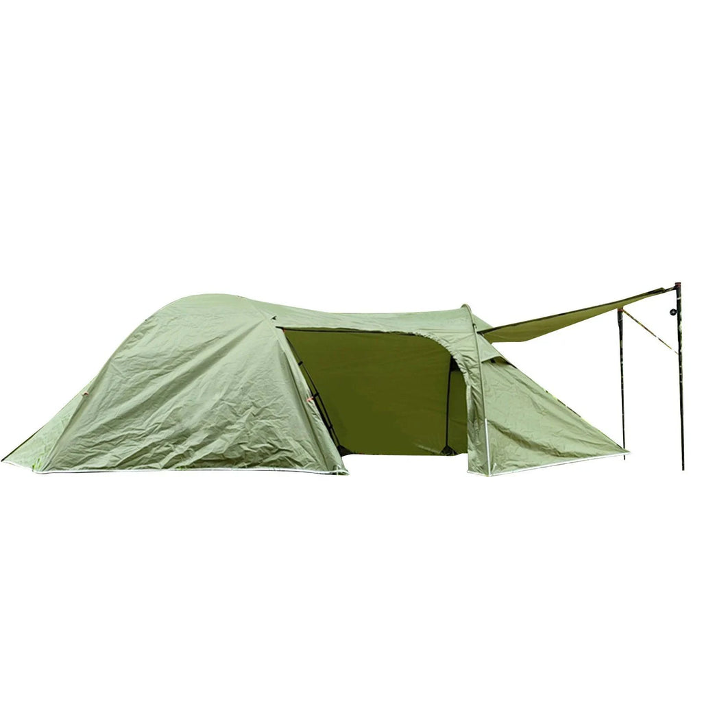 Waterproof Family Camping Tent  3 Person Light Weight Double Layer 1 Bedroom One Living Room Otudoor Camping Tent with Sunshade-WAYBIKER