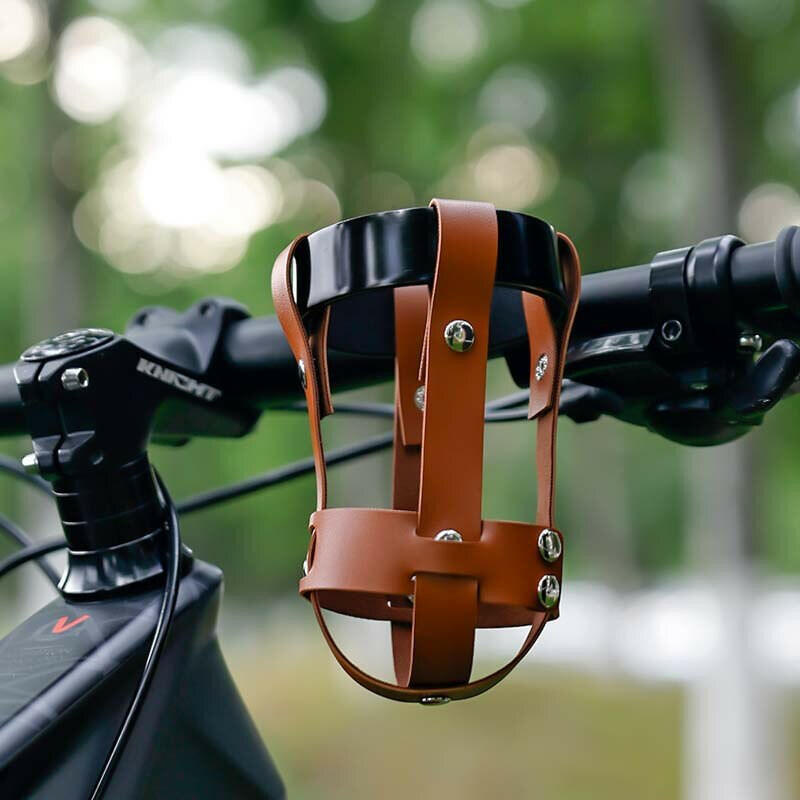 ESLNF Bicycle Water Cup Holder r Retro Aluminum Alloy Hole-Free Water Bottle Rack Mountain Bicycle Water Bottle Holder-WAYBIKER