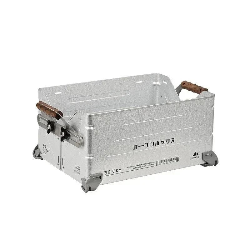 ShineTrip Outdoor Open Box Multifunctional Camping Storage Box Large Capacity Box Stackable Splicing  Camping Accessory ﻿-WAYBIKER