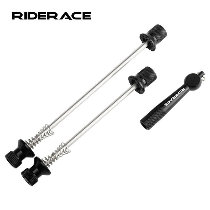 Bicycle Skewer Lever Quick Release Bike QR Wheel Locking Security Anti Theft Skewers For MTB Mountain Road Cycling Hub Parts-WAYBIKER