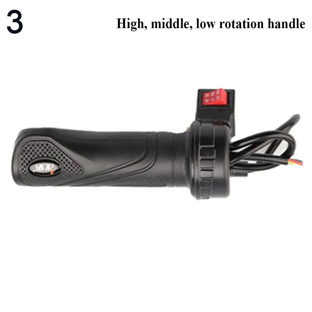 Electric E-Bike Twist Throttle 12V Speed Handlebar Throttle Universal Electric Scooter Twist Cycling Throttle Grip-WAYBIKER