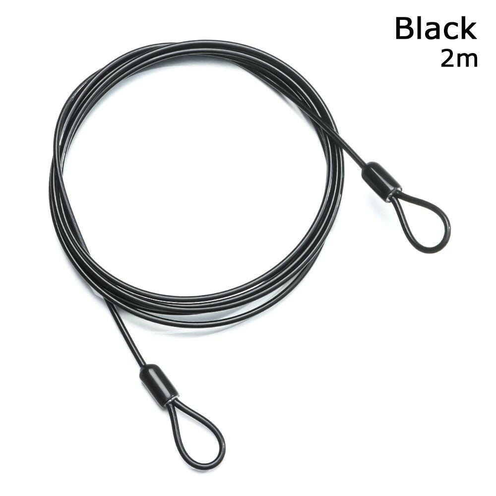 Bicycle Accessories Security Safety Rope Anti-theft Ropes Cycling Strong Wire Road Bike Lock Bicycle Lock Wire Steel Cable Lock-WAYBIKER