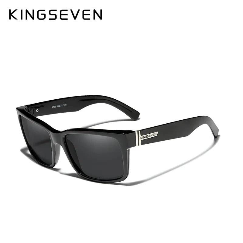 KINGSEVEN Sports Polarized Men‘s Sunglasses Goggle Mirror Lens Male Sun Glasses Women For Men Eyewear 9 Colors Available-WAYBIKER