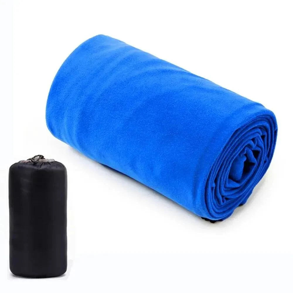 Fleece Sleeping Bag Portable Ultra-light Polar Travel Sheets for Adults Outdoor Camping Tent Bed Warm Sleeping Bag Liner-WAYBIKER