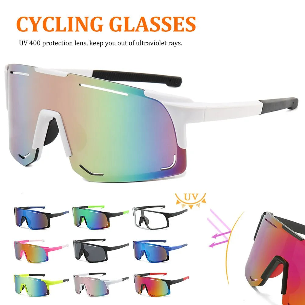 Polarized Cycling Sunglasses UV Protection Windproof Glasses For Men Women Polarized Lens Road Riding Bike Sport Glasses Eyewear-WAYBIKER