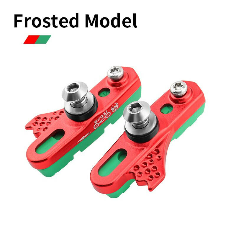 MUQZI Bike Brake Pads For Alloy Rims Ultra light Rubber Brake Shoes MTB Road Bicycle Brake Block Cycling Accessories-WAYBIKER
