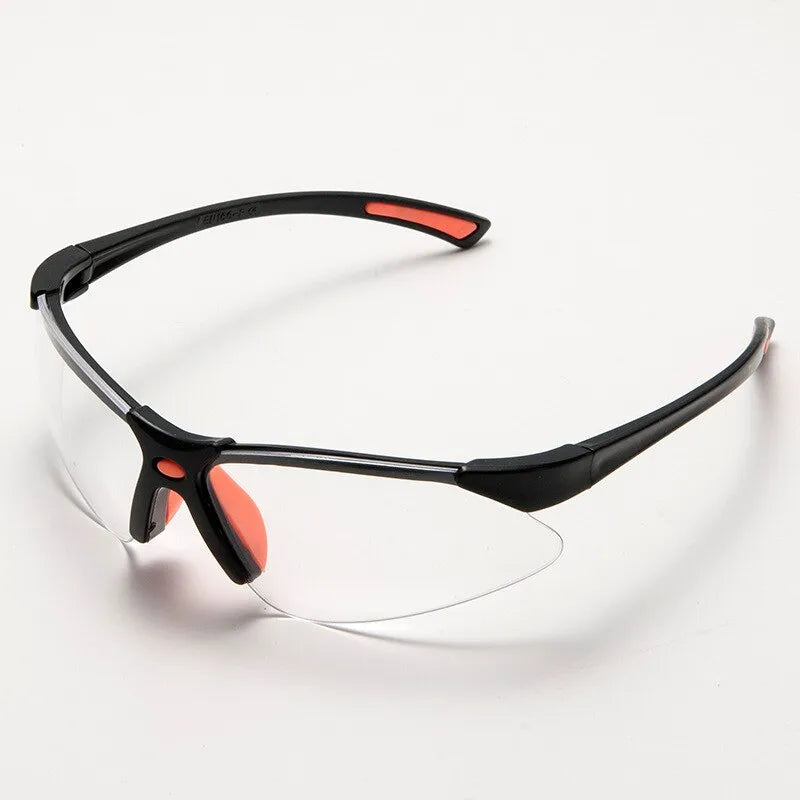 1Pcs Clear Eye Sand Prevention Windproof Safety Riding Goggles Vented Glasses Work Lab Laboratory Safety Glasses Spectacles-WAYBIKER