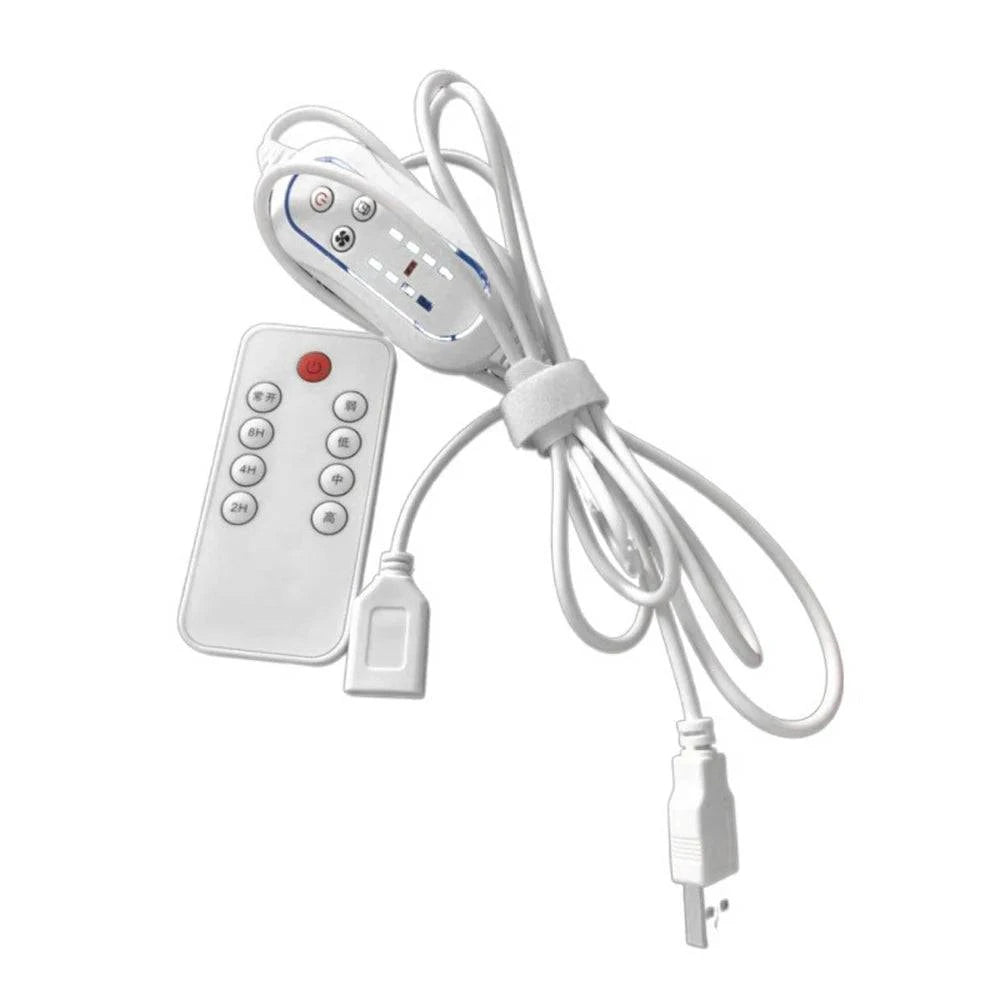 2022 New Ceiling Fan 6 Leaves 5V USB Camping Tent Air Cooler Multifunctional Fly Repellent for Outdoor Hiking Travel Equipment-WAYBIKER