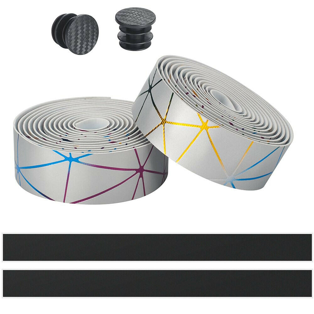 LINGMAI Bicycle Handlebar Tape Soft Bike BarsTape PU EVA Anti-slip MTB Cycling Wrap Straps Mountain End Plug Accessories-WAYBIKER