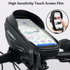 6.5 Inch Touch Screen Bicycle Bags,MTB Cycling Bike Head Tube Bag,Bicycle Handlebar Cell Mobile Phone Bag Case Holder For Bike-WAYBIKER