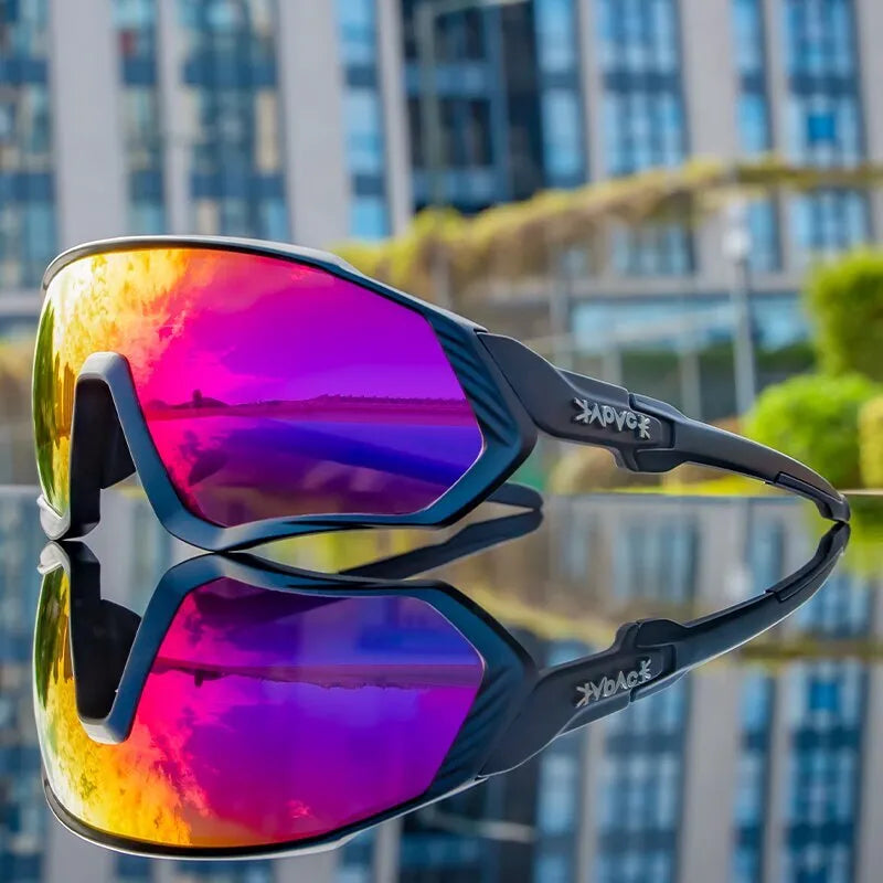 Kapvoe Cycling Sunglasses Polarized Men Women Cycling Glasses Road Mountain Bike Bicycle Goggles Sports Eyewear Fishing-WAYBIKER