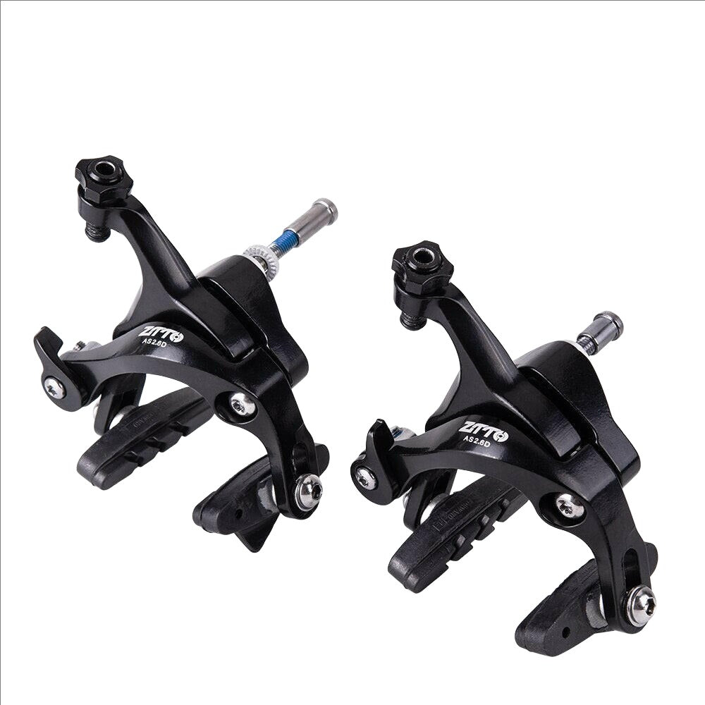 1pair ZTTO Bicycle Bike AS2.6D Dual Pivot Calipers Bicycle Brake for Road Bike with Folding Bicycle Front Rear Caliper Vs 105-WAYBIKER