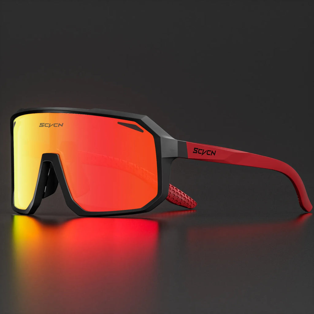 SCVCN Cycling Glasses Men MTB Cycling Sunglasses Outdoor Sports Bicycle Sunglasses Women Road Bike Glasses UV400 Bicycle Glasses-WAYBIKER