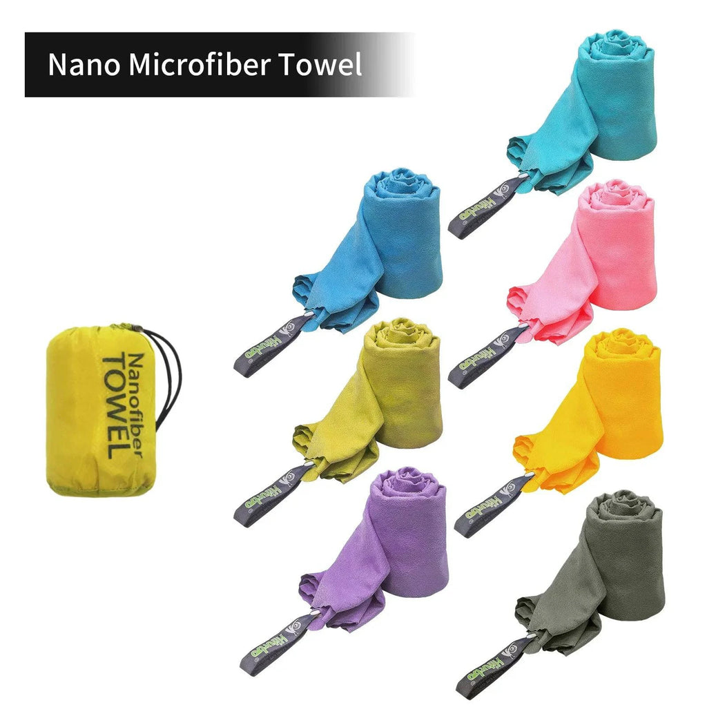 Hiturb Outdoor Travel Round Cloth Bag Embalagem Toalha De Secagem Rápida Absorvente Secagem Rápida Leve Portátil Praia Corren-WAYBIKER