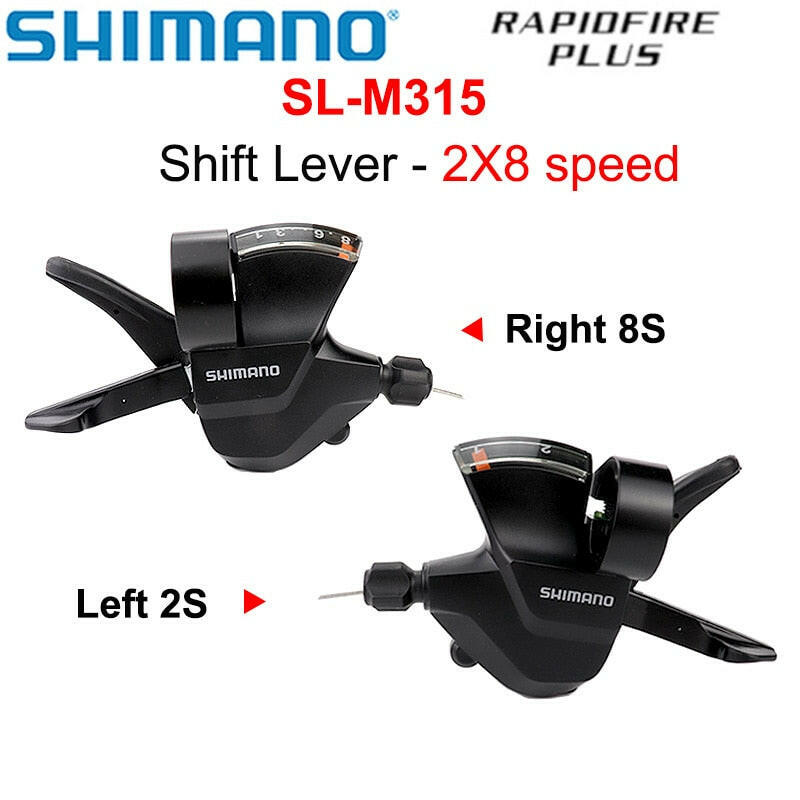 SHIMANO Altus SL-M315 SL-M310 MTB Shifter 2X7 2X8 3x7 3x8 2 3 7 8 14 16 21 24 S Speed Mountain Bike Shift Lever Trigger Set-WAYBIKER