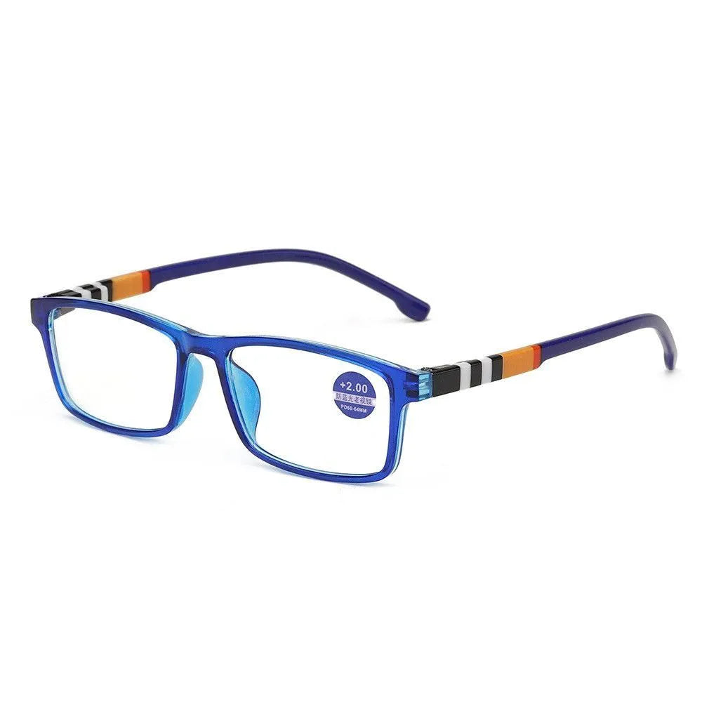 Fashion Anti-Blue Light Reading Glasses Urltra-Light Eye Protection Men Women Elegant Comfortable Eyeglasses-WAYBIKER