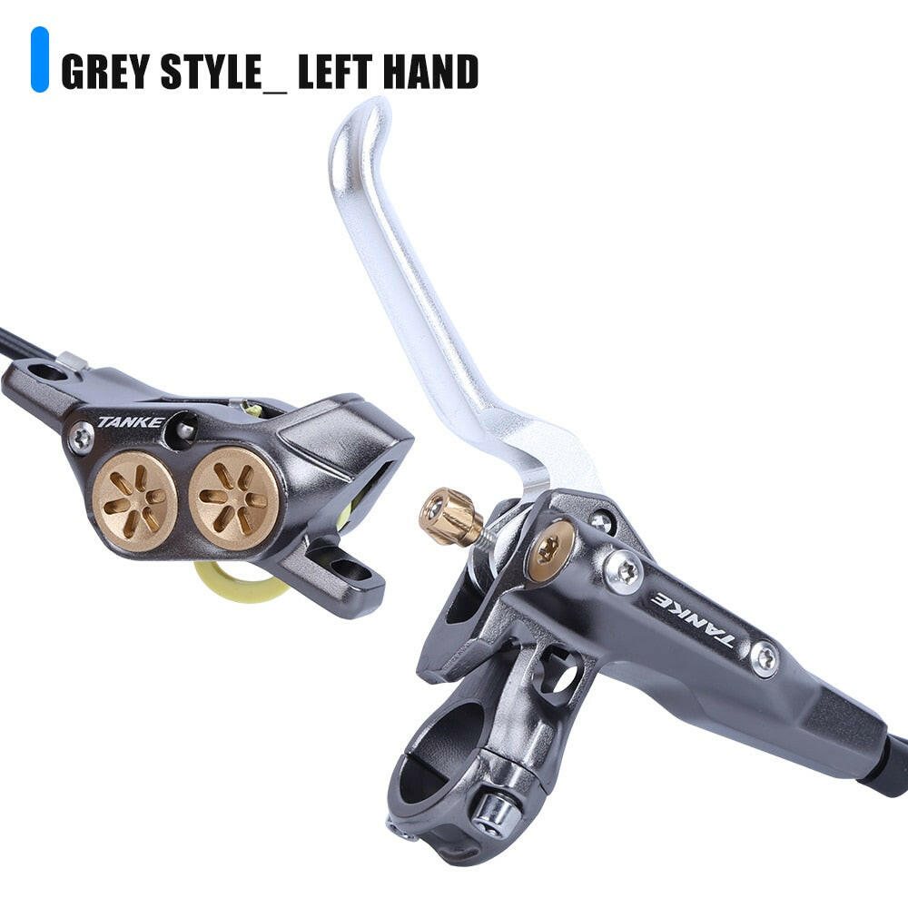 TANKE E-Bike MTB Electric Bike Hydraulic Disc Brake Set 160mm Rotors Oil Calliper Plate Front Rear Mountain Bicycle Clamp  tb700-WAYBIKER