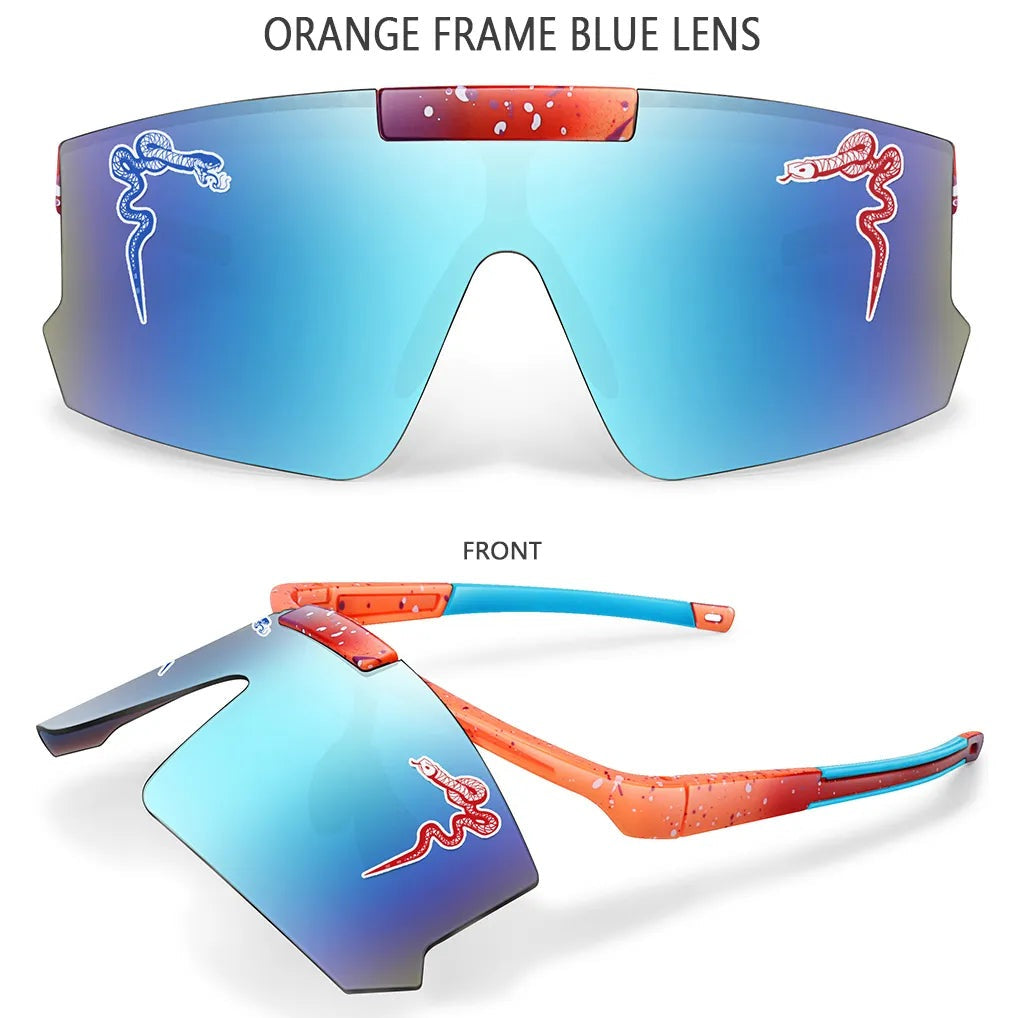 Brand Men Women Fashion Shades Windproof Eyewear Brand Sports MTB Goggles UV400 Outdoor Cycling Running Party Sunglasses-WAYBIKER