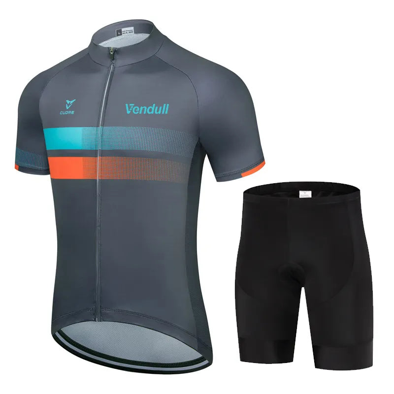 2023 Pro Cycling Jersey Set Summer Cycling Wear Mountain Bike Clothes Bicycle Clothing MTB Bike Cycling Clothing Cycling Suit-WAYBIKER