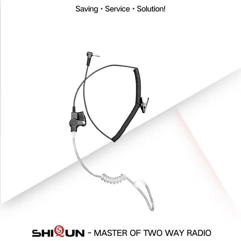 Baofeng AR-152 Tactical Speaker Mic Shoulder Microphone Volume Adjustable for Baofeng UV-K5 UV-5R UV-S9 UV-13 PRO Walkie Talkies