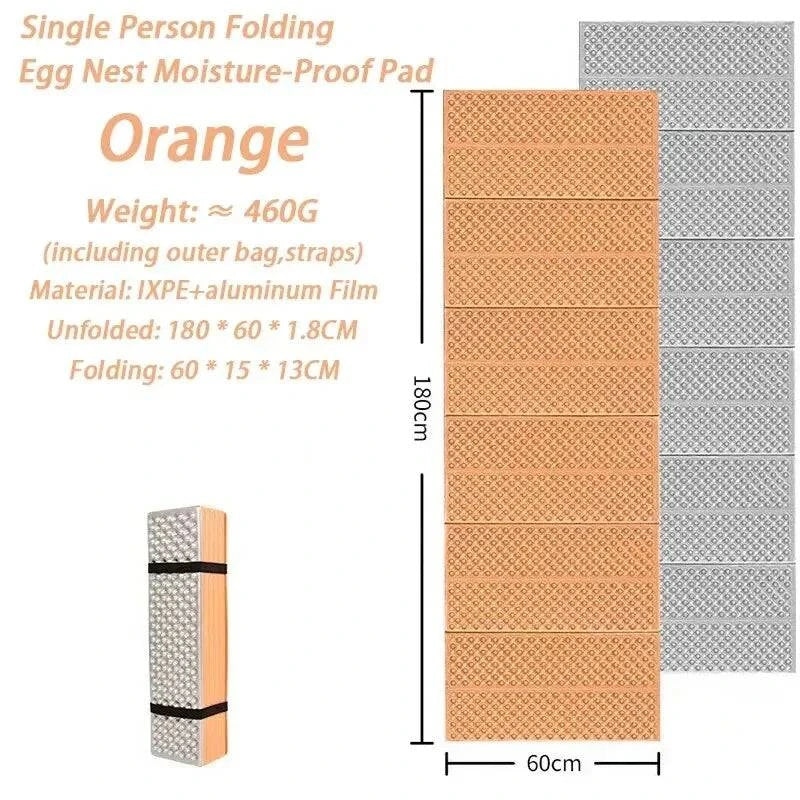 Camping Mat Portable Sleeping Pad Picnic Foam Bed Mattress Travel Trekking Equipment Blanket Waterproof Moistureproof-WAYBIKER