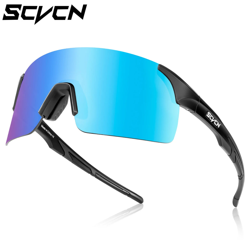 SCVCN Outdoor Anti Fog Photochromic Sunglasses Men Road Anti-fog Cycling Glasses Bicycle Women Bike MTB UV400 Sports Eyewear