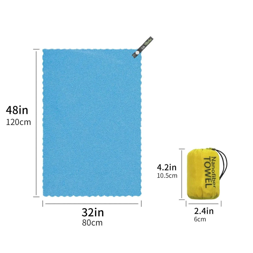 Hiturb Outdoor Travel Round Cloth Bag Embalagem Toalha De Secagem Rápida Absorvente Secagem Rápida Leve Portátil Praia Corren-WAYBIKER