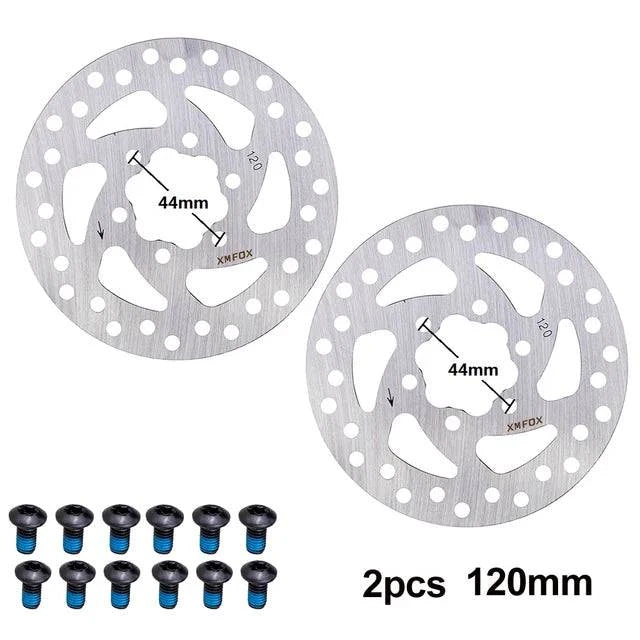 ZTTO Bicycle Brake Rotor 120 140 160 180 203mm 6 in Stainless Steel Hydraulic Brake Rotor MTB Road Bike Disc Brake With T25 Bolt-WAYBIKER