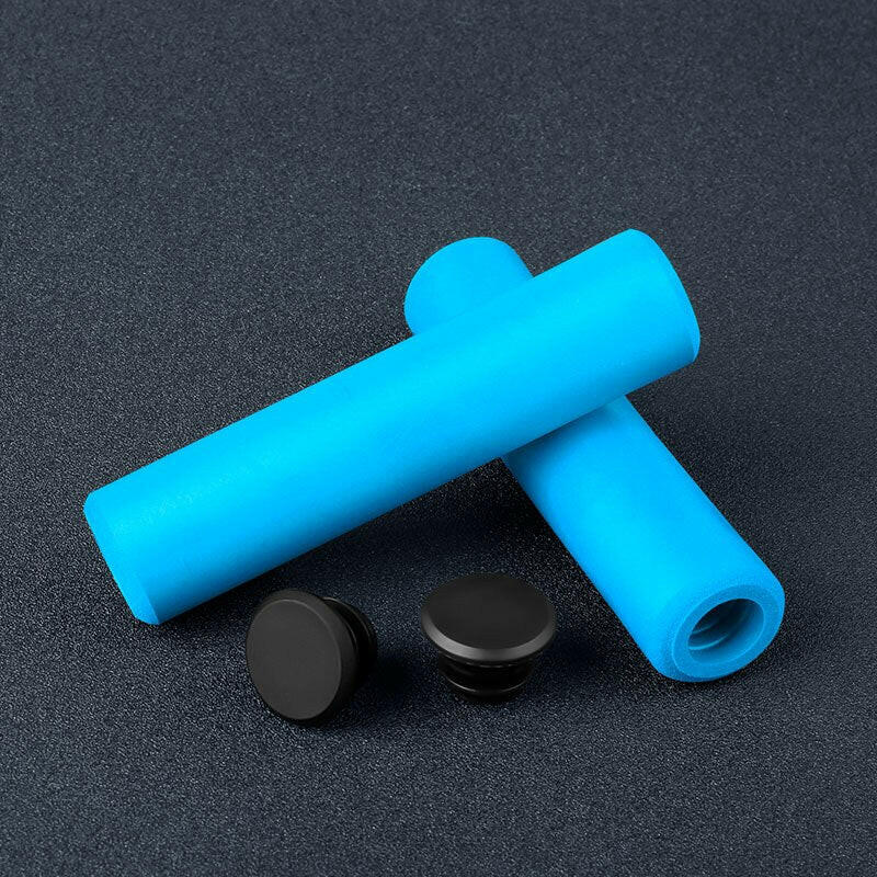X-TIGER Bicycle Grip Handlebar End Cap Aluminium Alloy Lock Mountain Handle Bar Grips Anti-Skid Rubber Bicycle Skid-Proof Grips-WAYBIKER