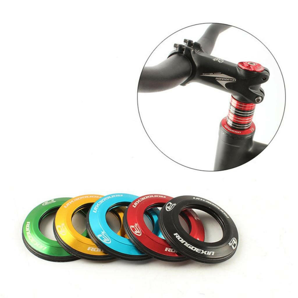 Bike Headset Cap Front Fork Top Cover Bowl Head Steering Tube Parts Washer