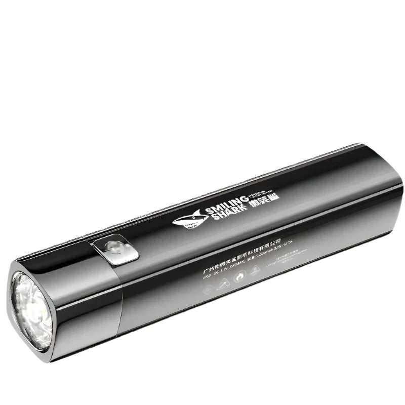 Outdoor Long Range Mini Led Flashlight Super Bright Portable USB Charging Outdoor Small Lighting For Home Torch Ultra Strong-WAYBIKER