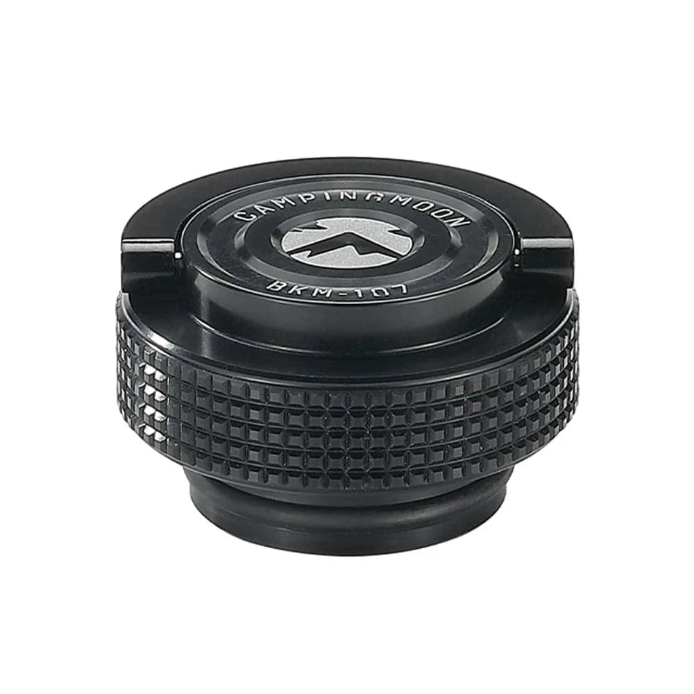 Camping Gas Tanks Cap Lightweight Flat Gas Canister Cover Aluminum Sealed Protective Cap with Magnet for Cassette-WAYBIKER