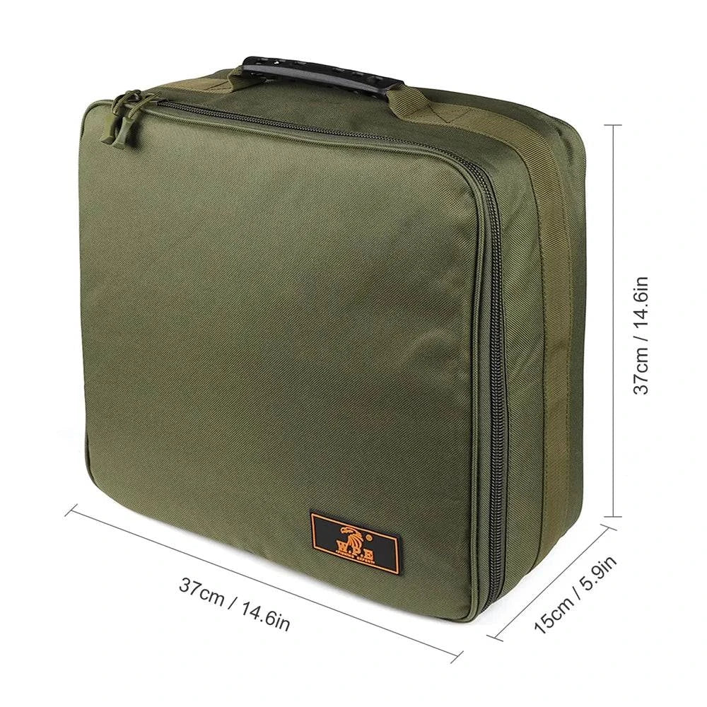Fishing Reel Storage Bag Carrying Case for 500-10000 Series Spinning Fishing Reels-WAYBIKER