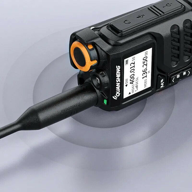 QuanshengUVK5walkie Talkiefull Bandaviation Band Hand Held Outdoor Automaticone Buttonfrequency Matching Go on Road Trip-WAYBIKER