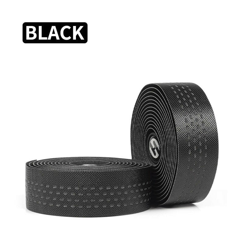 TOSEEK Bike Tape PU+EVA Bicycle Handlebar Tapes Ventilation Woave Leather   Bicycle Accessories Road Bike Bar Tape Handlebar-WAYBIKER