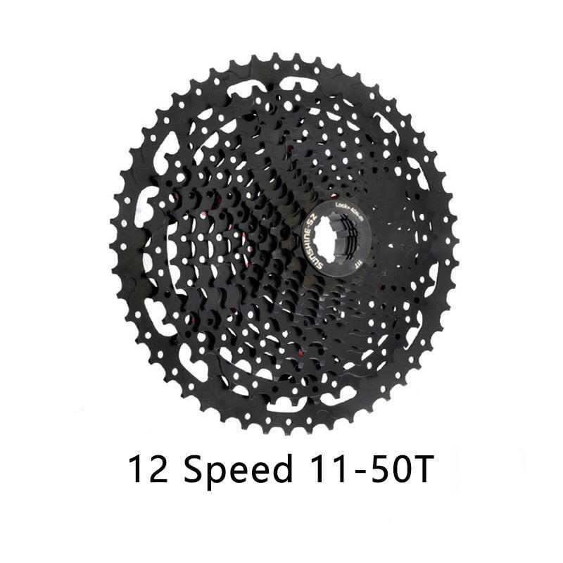Sunshine 12Speed Freewheel Cassette 11-34T/46T/50T/52T Compatible HG Freehub for MTB Mountain Bicycle 12V M6100 Bike Parts-WAYBIKER