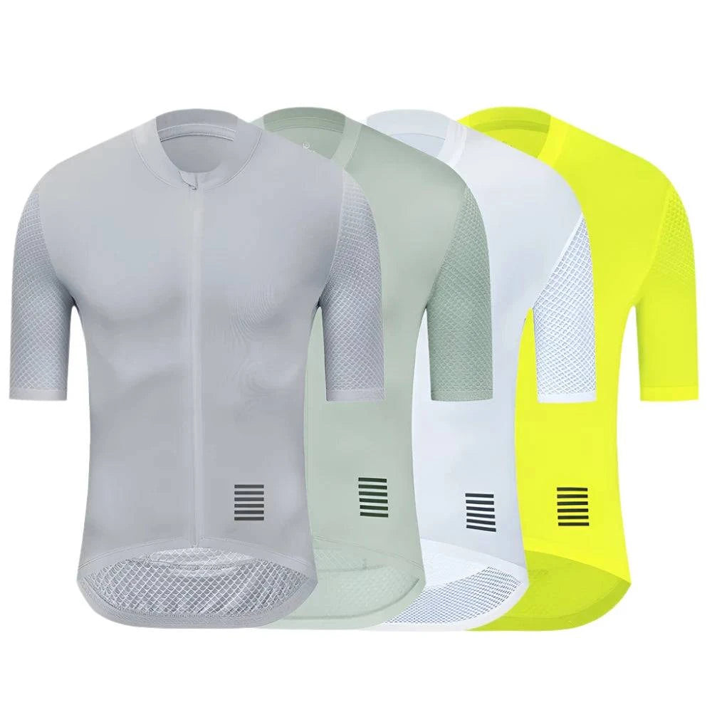 YKYWBIKE Men's Cycling Jersey Road Bike Shirt Summer Bicycle Jersey Short Sleeve MTB Maillot Shirts Bicycle Clothing-WAYBIKER