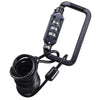 Bicycle Mini Password Lock Portable Helmet Lock Durable Steel Wire Lock Mountain Bike Frame Lock Bicycle Accessories-WAYBIKER