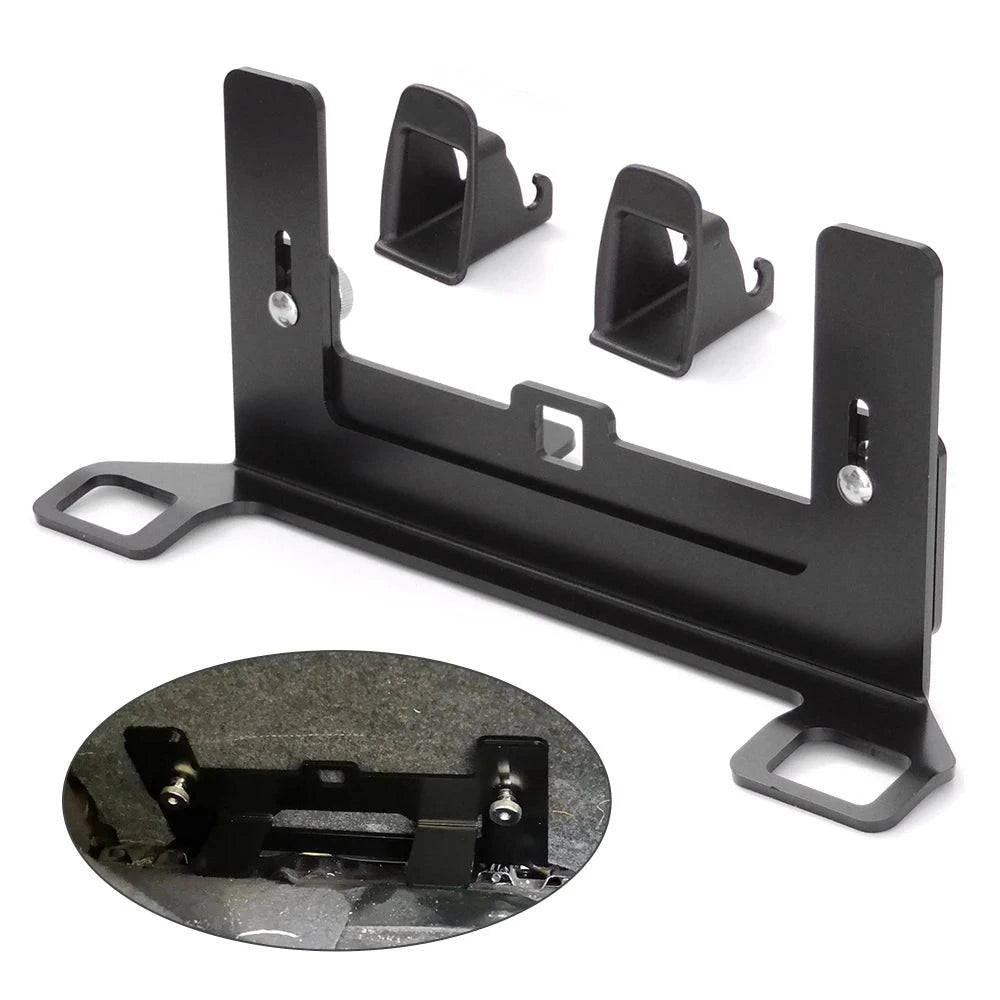 Cars Safety Seat Mount Bracket Universal Steel Latch for ISOFIX Belt Connector Seat Belt Bracket Latch Automotive Accessories-WAYBIKER