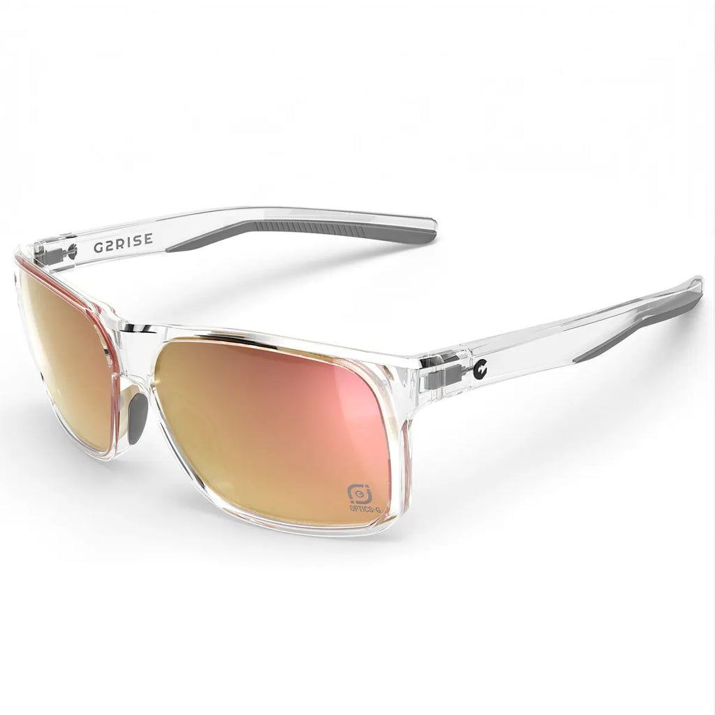 G2RISE Polarised Sunglasses Men Women UV400 Protection - with Strap & Case for Fishing Driving Running Golf Outdoors Sports-WAYBIKER