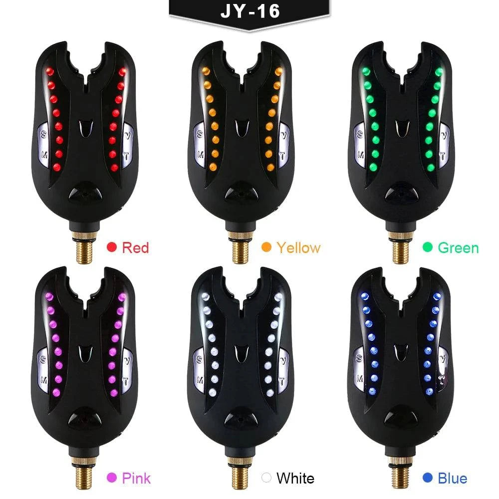 Lixada Fishing Alarm Fishing Bite Alarm Sound Alert Kit Fishing Led Alarm Indicator For Outdoor Fishing Tools-WAYBIKER