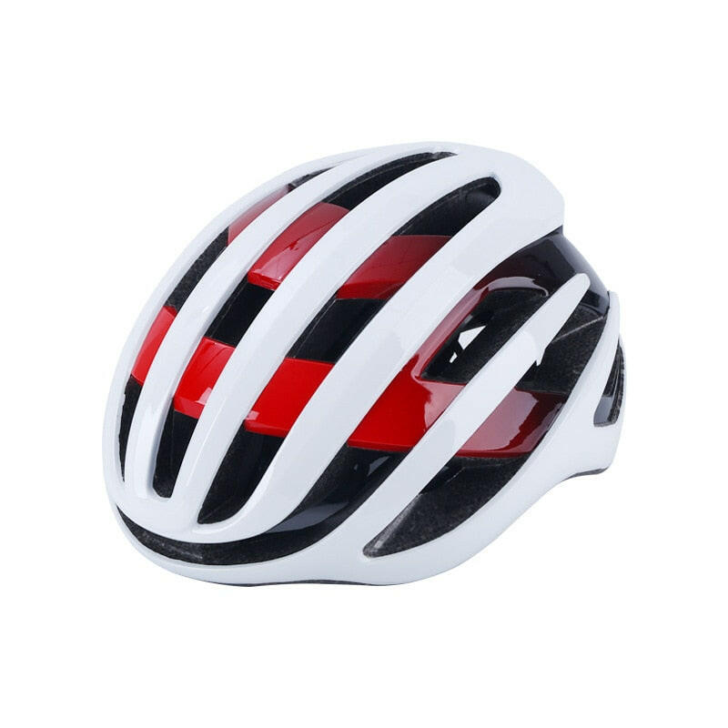 Road Bicycle Helmet Red Cycling helmet For Man Women Size M L EPS + PC Shell Mtb Bike Equipment Outdoor Sports Safety Cap-WAYBIKER