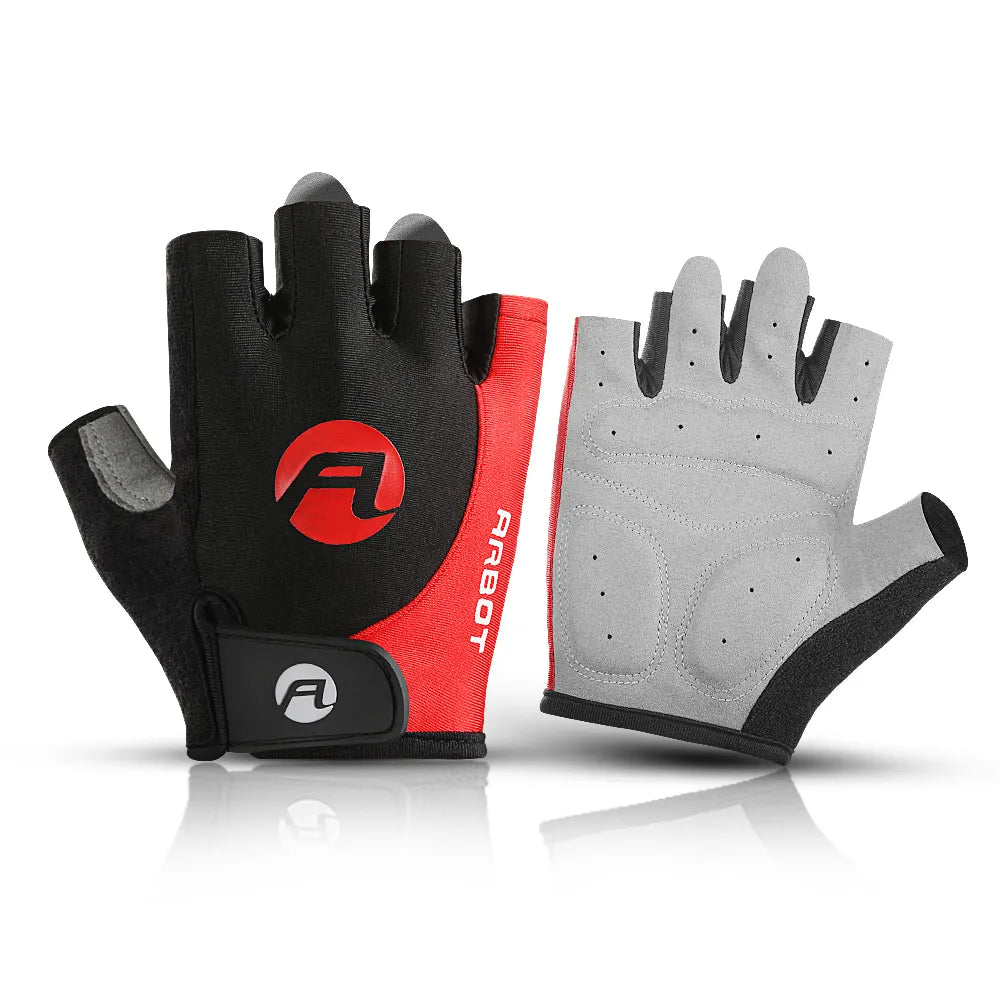 Cycling Gloves Men Women Half Finger Bicycle Gloves Breathable Anti Slip Shockproof Sports Glove Bike Motobicycle Gloves-WAYBIKER