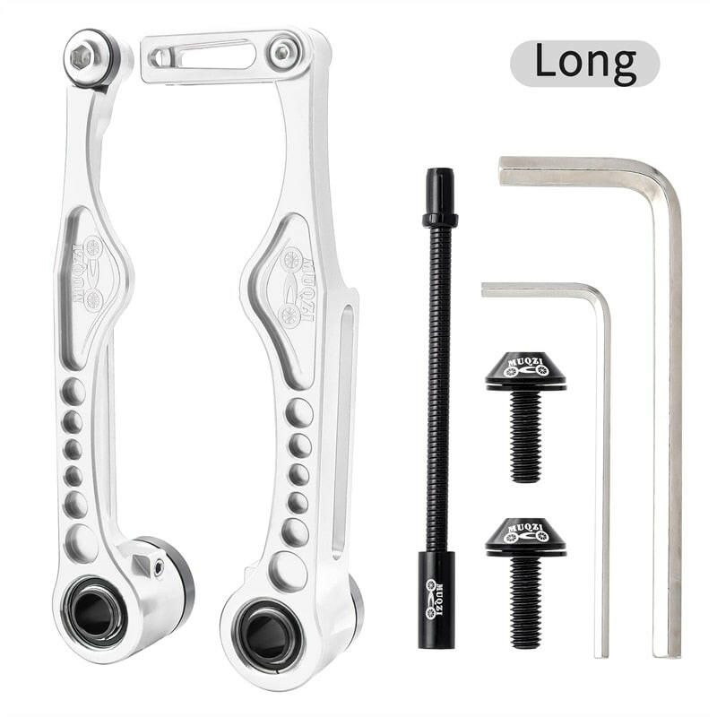 MUQZI V Brake Caliper MTB Road Folding Bike V Brake Set Ultralight Aluminum Alloy Brake Caliper-WAYBIKER