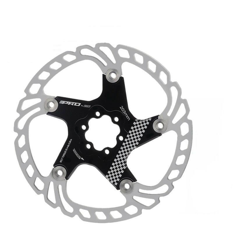 IIIPRO Mountain Bike Bicycle Floating Disc Brake Rotor 6 Bolts 140mm 160mm 180mm 203mm-WAYBIKER