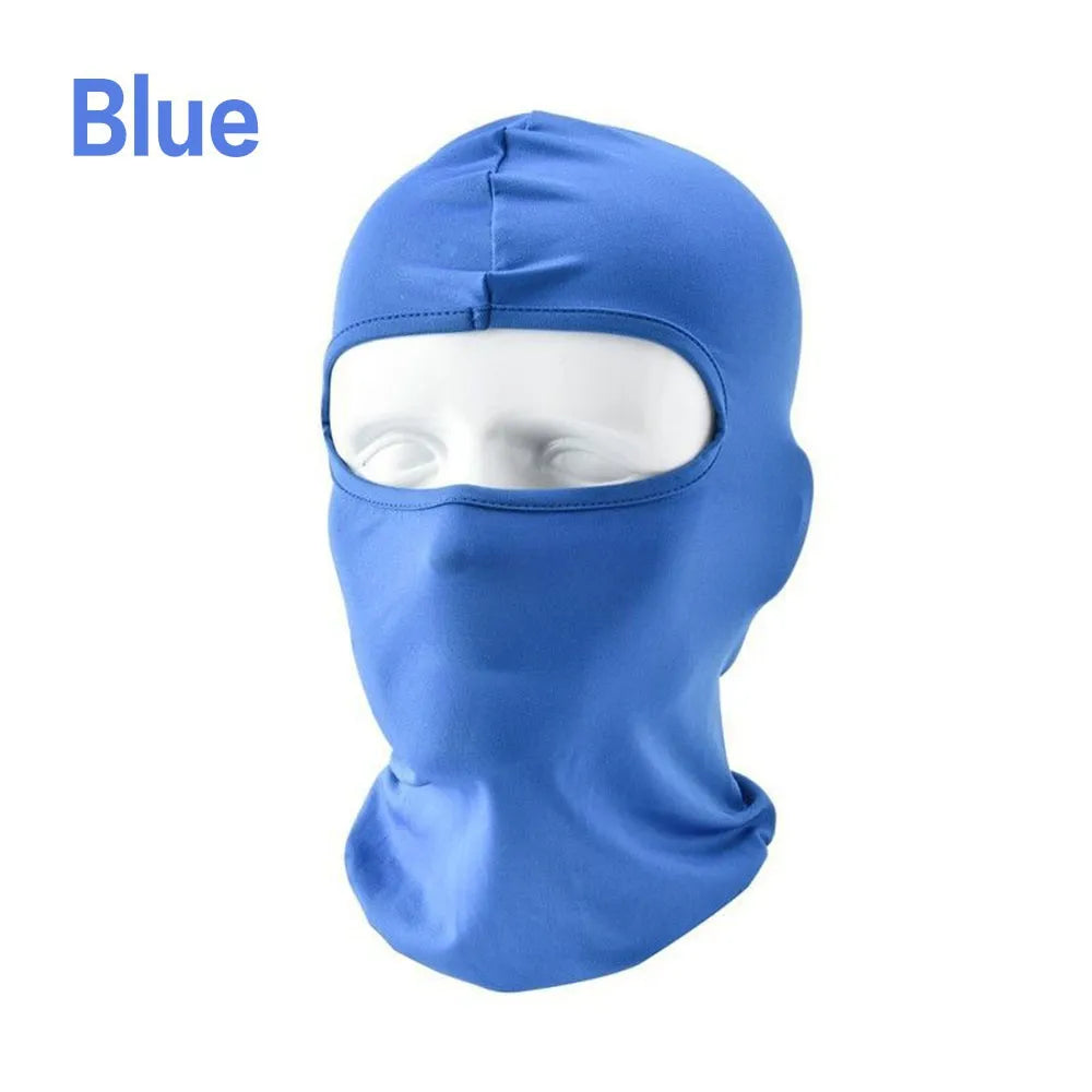JJYY Outdoor Sports Balaclava Mask Windproof Full Face Neck milk silk Cotton Ninja Headgear Hat Riding Hiking Cycling cap-WAYBIKER