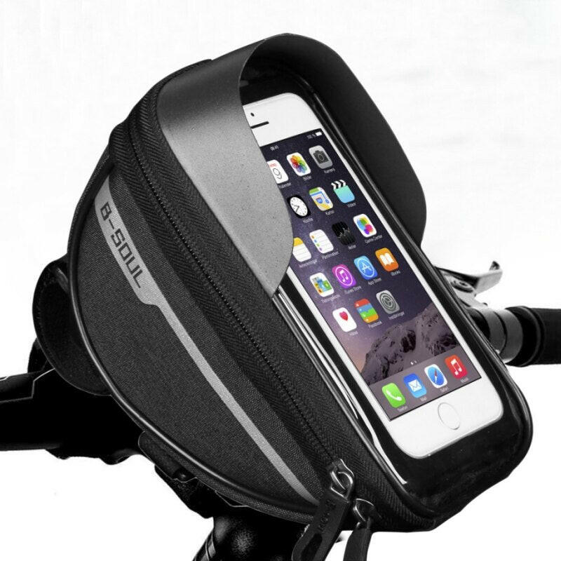 Bicycle Bag 1L Frame Front Top Tube Bike Bag Handlebar Mtb Touch Screen Cycling Bag Phone Holder Bicycle Accessories-WAYBIKER