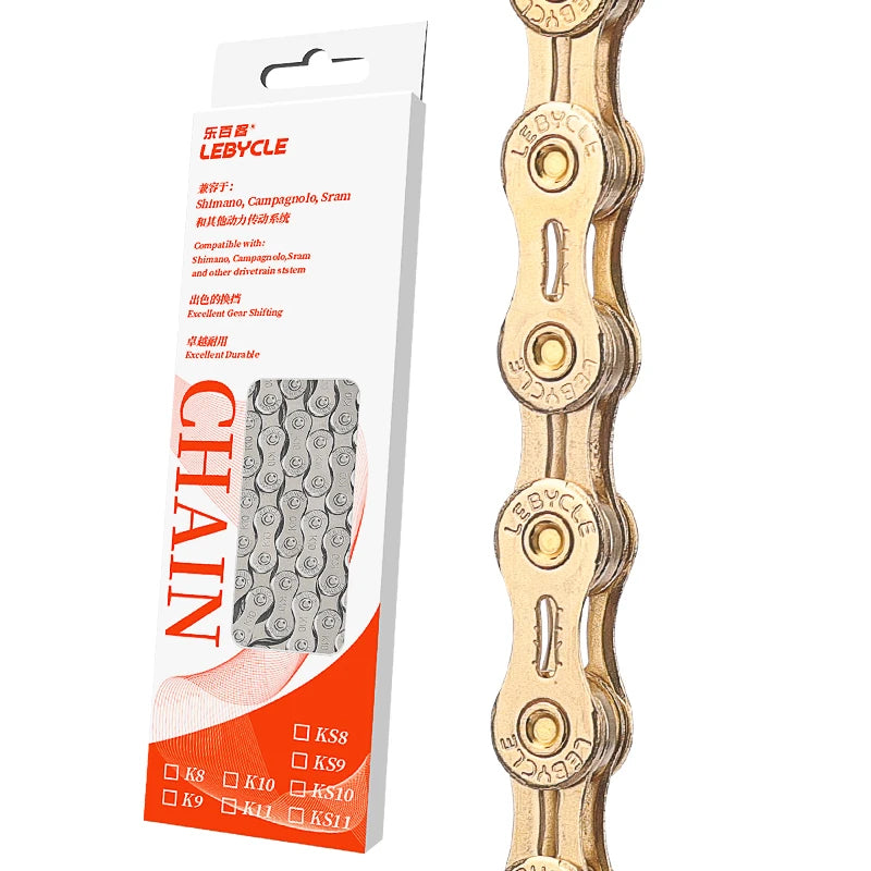 Lebycle MTB Road Bike Chain 6/7/8/9/10/11 Speed Chain Bicycle Parts High-Quality Durable Chains-WAYBIKER