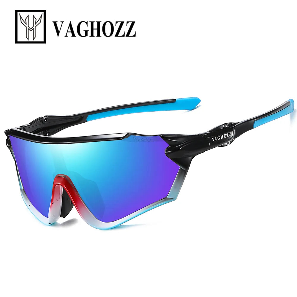 VAGHOZZ Brand New Style Cycling Glasses Outdoor Sunglasses Men Women Sport Eyewear UV400 MTB Bike Bicycle Photochromic Goggles-WAYBIKER