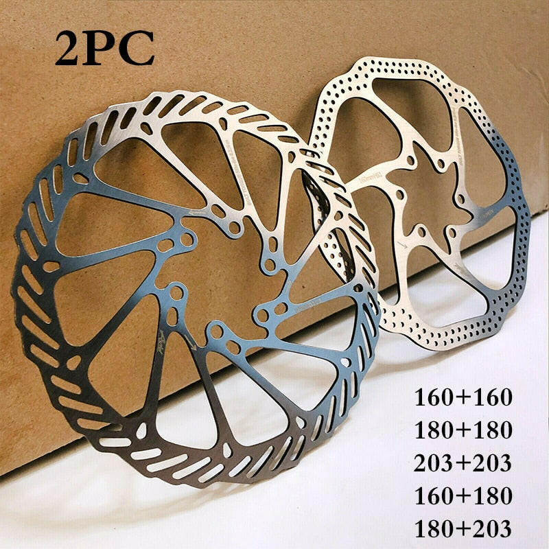 2PC G3 HS1 Bicycle Disc Brake Rotor 160/180/203mm Hydraulic Brake Rotors High Strength Stainless Steel MTB Rotor Bike Part-WAYBIKER